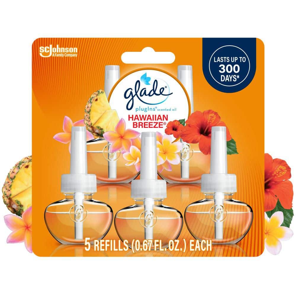 Glade PlugIns Scented Oil Air Freshener Plug In Refills - Hawaiian Breeze - 3.35 fl oz/5pk Glade – Farmacia Savia Puerto Rico