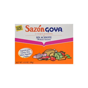 Sazón sin Achiote GOYA Econo Pak 3.52 oz (20 sobres)