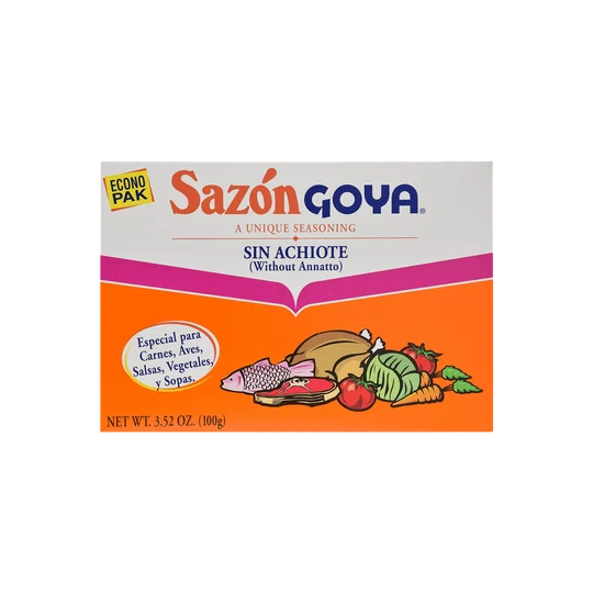 Sazón sin Achiote GOYA Econo Pak 3.52 oz (20 sobres)