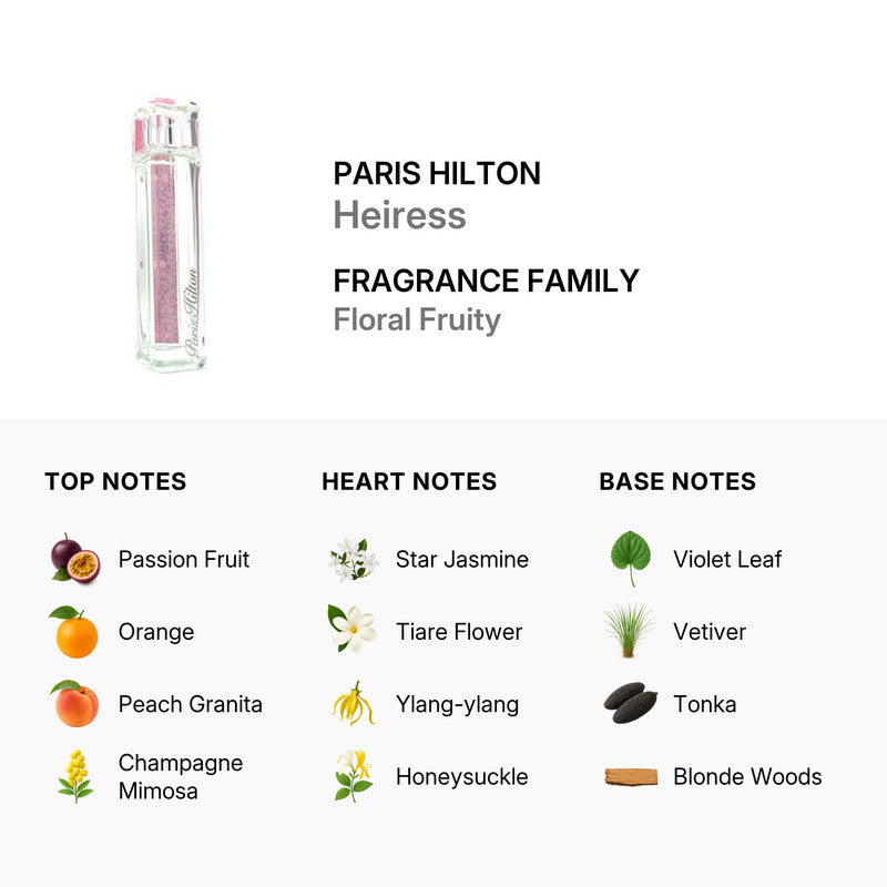 Paris Hilton Heiress Eau de Parfum for Women (3.4oz)