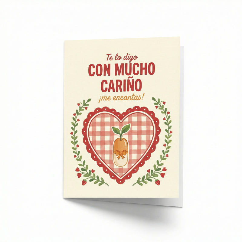 Farmacia Savia Tarjeta de Felicitación Con Mucho Cariño (1 unidad)