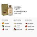 Hugo Boss Hugo XX Eau de Toilette Fragancia para Mujer (3.4oz)