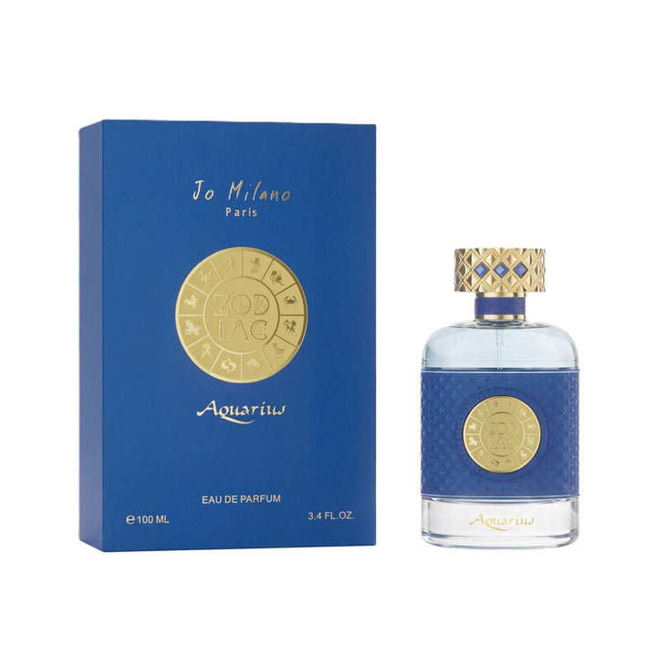 Jo Milano Aquarius Zodiac Eau de Parfum Unisex, 100 ml (3.4 oz)