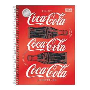 Coca Cola Spiral Notebook (8.5 ×11 , 160 hojas)