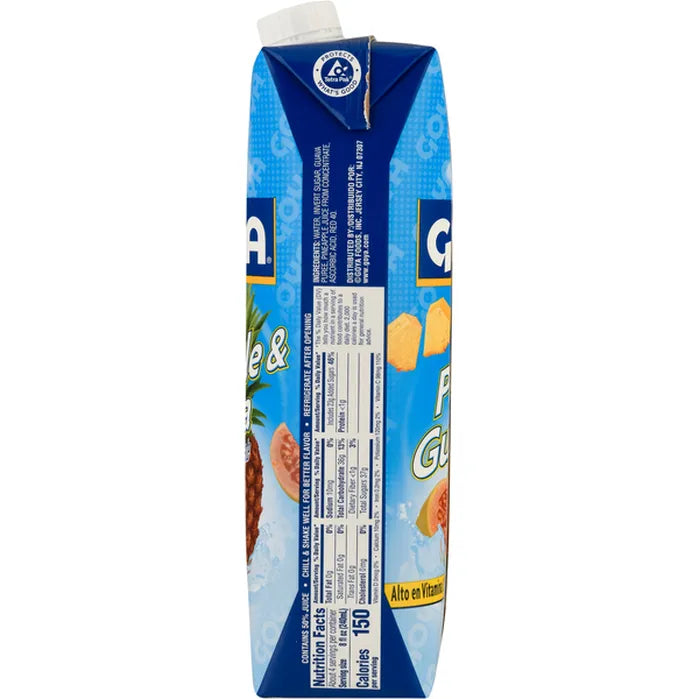 Néctar de Piña y Guayaba| GOYA | 33.8 fl oz
