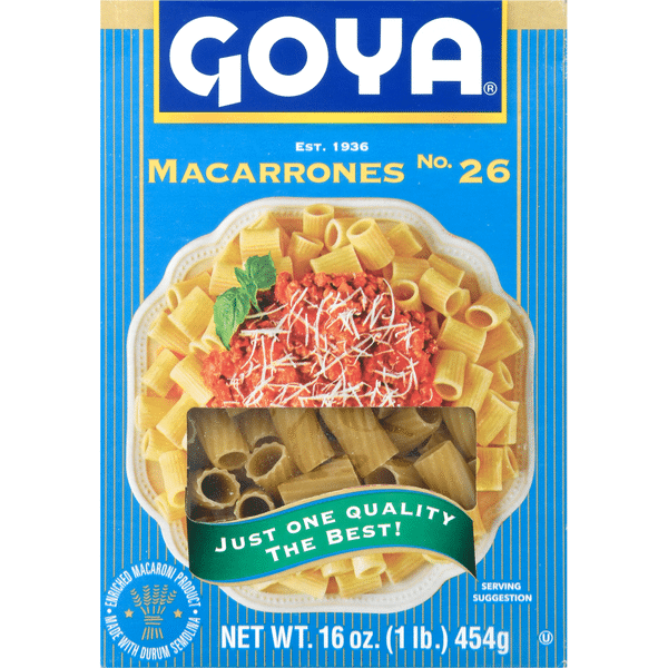Macarrones | Goya | No. 26 (16 oz)