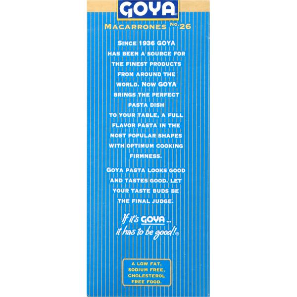 Macarrones | Goya | No. 26 (16 oz)