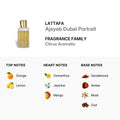 Lattafa Unisex Ajayeb Dubai Portrait EDP Vaporizador 3.4 oz