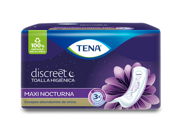 Tena Women Discreet Maxi Mayor Protección y Descanso (10ct)