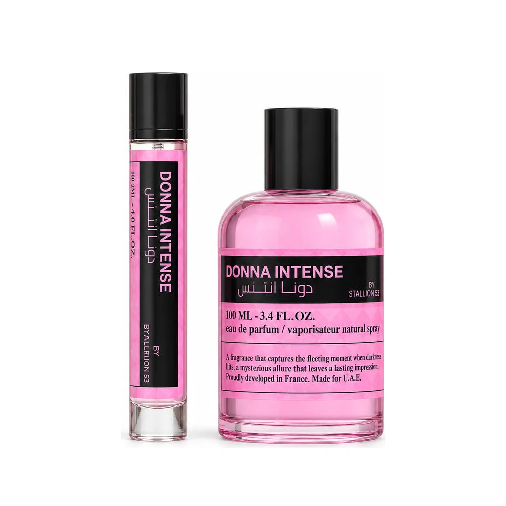 Stallion 53 Donna Intense Eau de Parfum para mujer – Set 100 ml + 20 ml