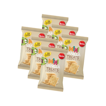 Galletas Rovira Mini Vanilla Treats 12 sobres 0.8 oz