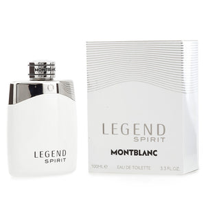 Mont Blanc Legend Spirit EDP hombre 3.4oz. Fragancia fresca acuosa con bergamota, lavanda y cedro. Larga duración. Compra en Farmacias Savia PR. 1