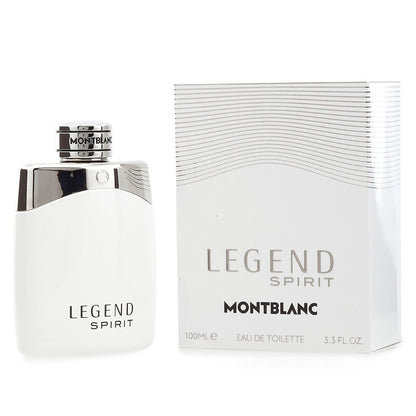 Mont Blanc Legend Spirit EDP hombre 3.4oz. Fragancia fresca acuosa con bergamota, lavanda y cedro. Larga duración. Compra en Farmacias Savia PR. 1