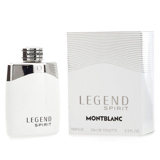 Mont Blanc Legend Spirit EDP hombre 3.4oz. Fragancia fresca acuosa con bergamota, lavanda y cedro. Larga duración. Compra en Farmacias Savia PR. 1