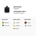 Montblanc Legend EDP Body Spray para Hombres 3.4 oz