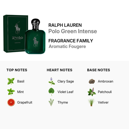 Ralph Lauren Polo Green Intense Eau de Parfum Men (4.0 oz)
