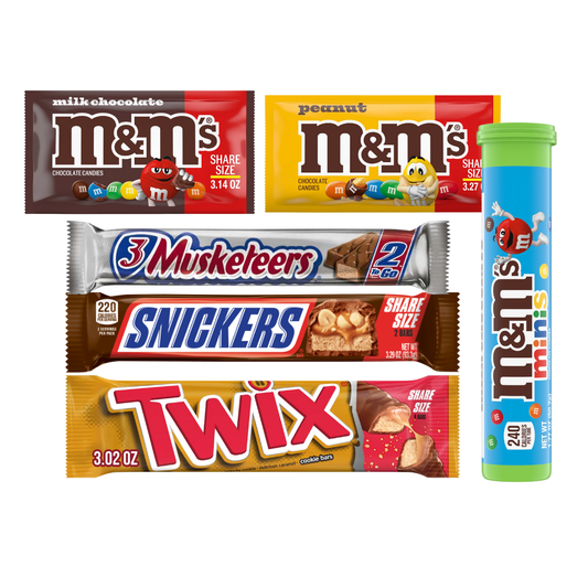 Mars Share Size variedad 1.7–3.29 oz: M&M’s, Snickers, Twix, más
