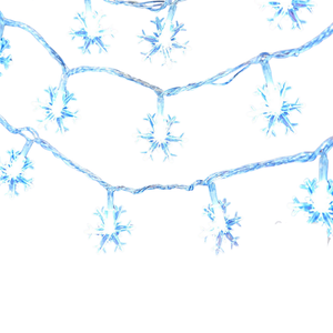 Snow Flake String Lights X002Z65MC9 / B0B8HH95KN - Christmas Decoration