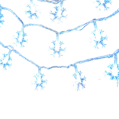 Snow Flake String Lights X002Z65MC9 / B0B8HH95KN – Christmas Decoration