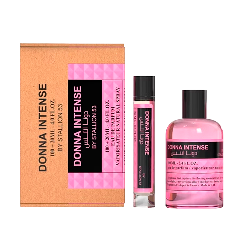 Stallion 53 Donna Intense Eau de Parfum para mujer – Set 100 ml + 20 ml