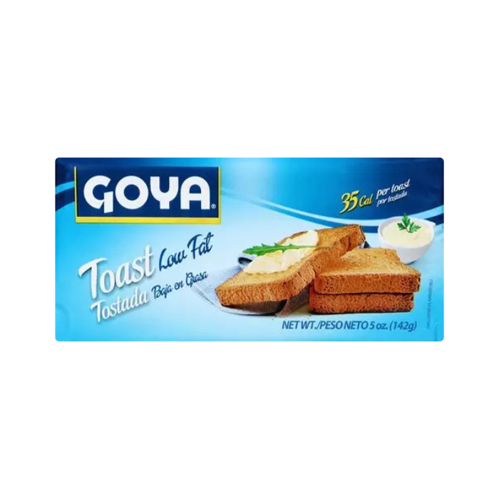Tostadas Baja en Grasa GOYA Toast Low Fat Crackers