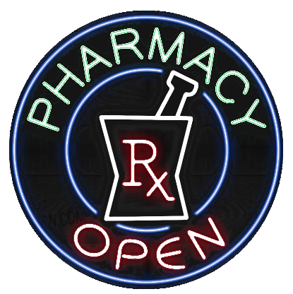 icon Pharmacy Open ROUND